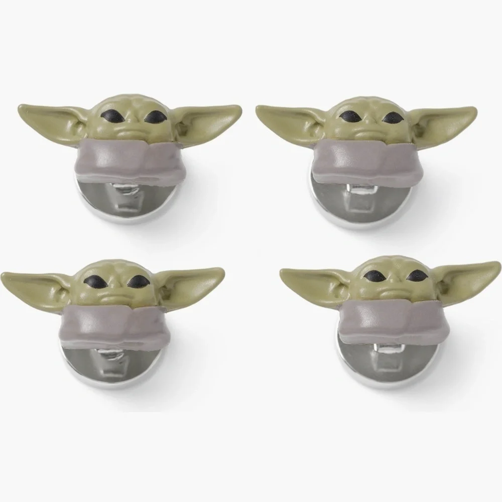 Cufflinks, Inc. Men's Star Wars 3D The Mandalorian Grogu 3D Stud Set::Rare::NWT